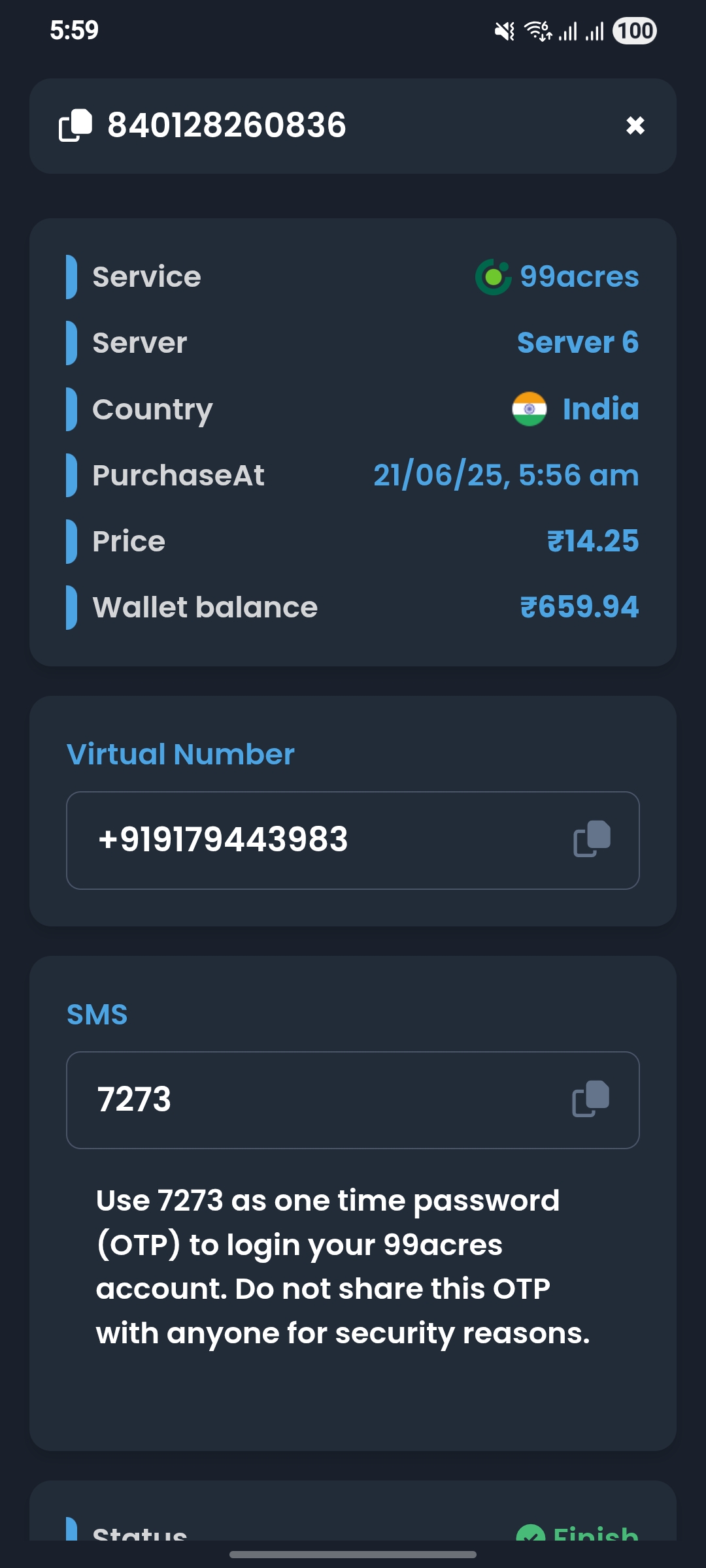 InstaOTP OTP Verification - Instant SMS Delivery